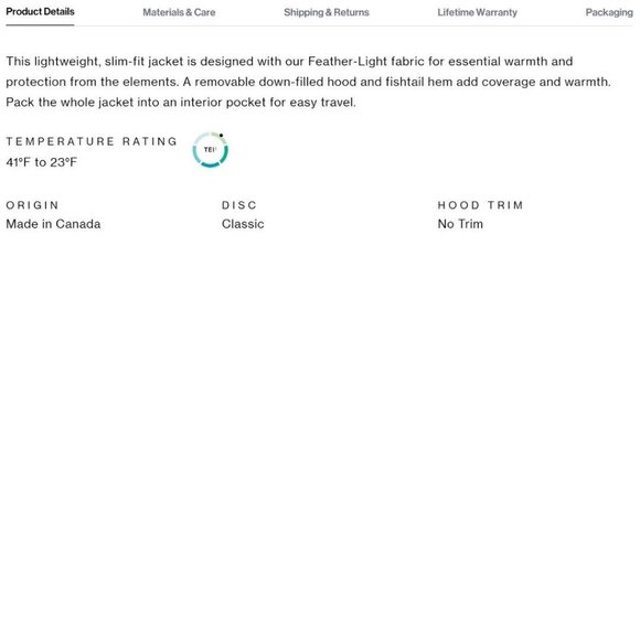 Canada Goose Ellison Jacket 2209L Lightweight Packable Coat Womens L New w/o Tag - Picture 14 of 16